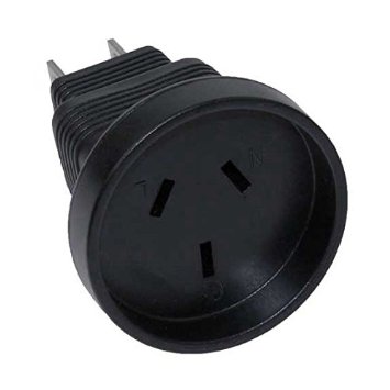 A-AS3112515PFM: Australia AS3112 receptacle to 5-15P power adapter