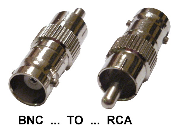 A-BRFM: BNC female to RCA male adapter