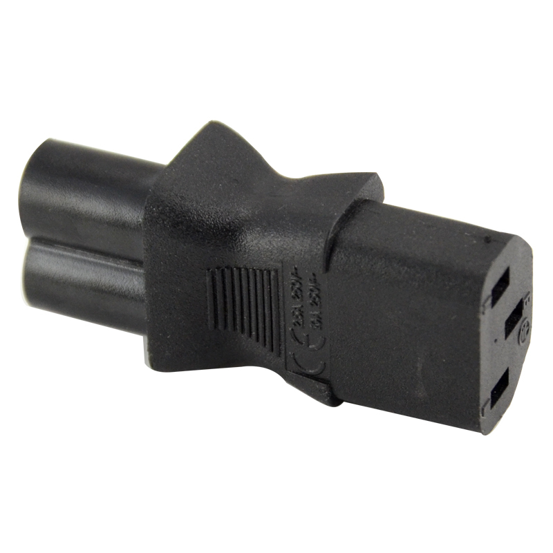 A-C6515RMF: C6 Male to 5-15R Female power adapter