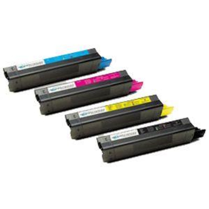 OKI C5100: Okidata Compatible Toner Cartridge Black/Cyan/Yellow/Magenta