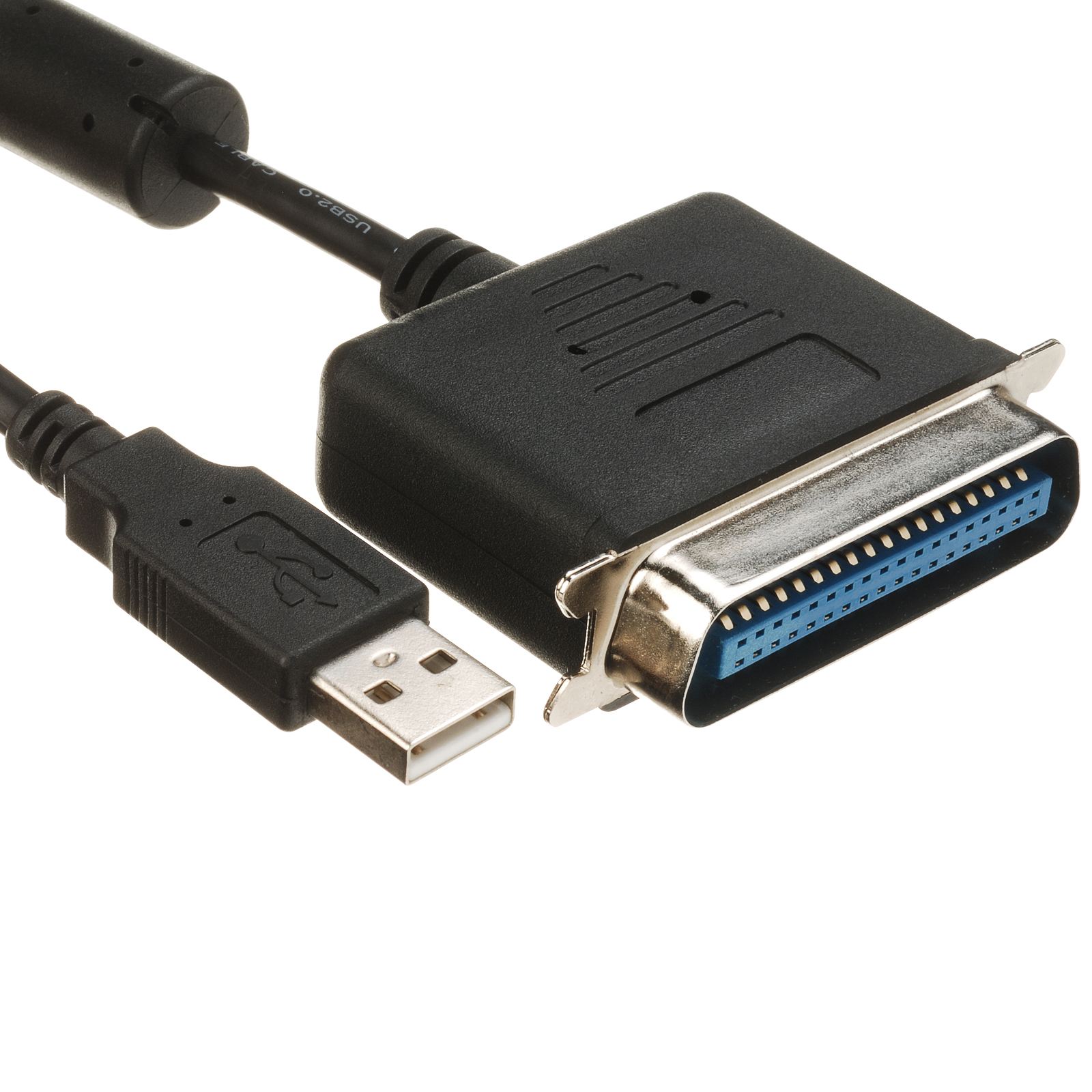 HF-CB-USB2P-B: USB to Parallel 1284 Printer Cable, Male C36 6 feet