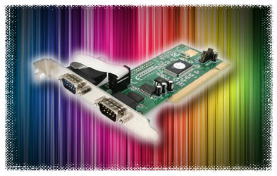 HF-PCIE2RS232: PCI-E to 2 Serial ports w/low profile