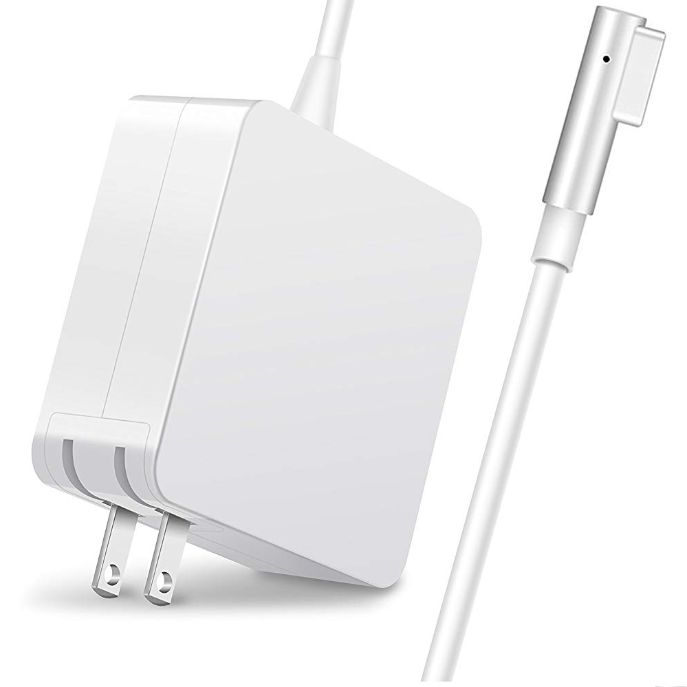 MK-P-L60M1: Apple MagSafe1 L-Tip 60W Power Adapter for MacBook MC461LL/A (for MacBook and 13-inch MacBook Pro)