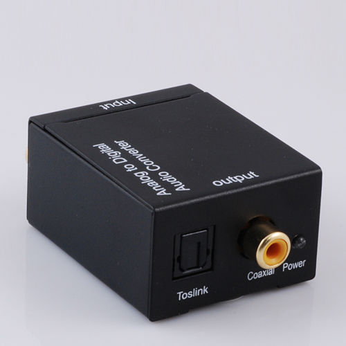 ACD01: Analog RCA Audio to Digital SPDIF Converter Adapter - Click Image to Close