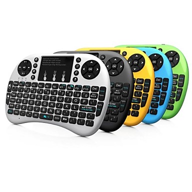 i8+: Rii Wireless Mini Keyboard Mouse w/backlite Touchpad for PC Smart TV - Click Image to Close