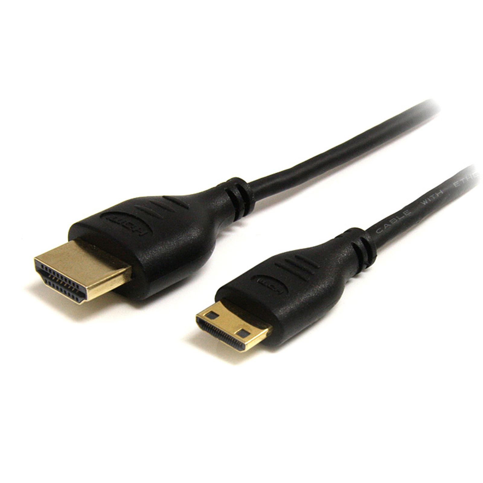 MNHH-3: 3 ft Premium HDMI to mini-HDMI v1.4 M/M cable - 30AWG