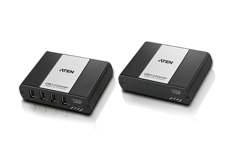 ATEN UEH4002: USB 2.0 Extender with 4-port hub