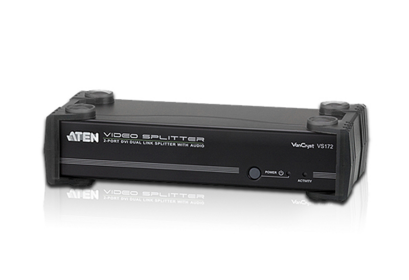 ATEN VS172: 2-Port DVI Dual Link Splitter with Audio