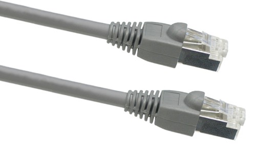 HFCAB-CAT6: On-sale 1ft to 100ft RJ45 CAT6 Cable Straight Thought Grey Color