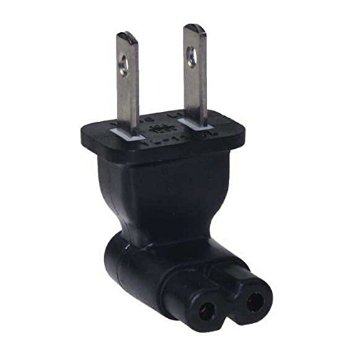 A-115PC7MFR: 1-15P Male to C7 Female right angle power adapter