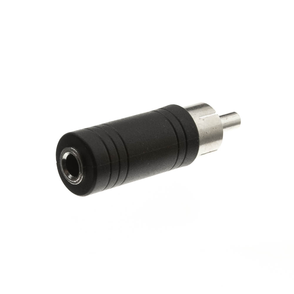 A-3535MF: RCA male to 3.5mm mono female adapter