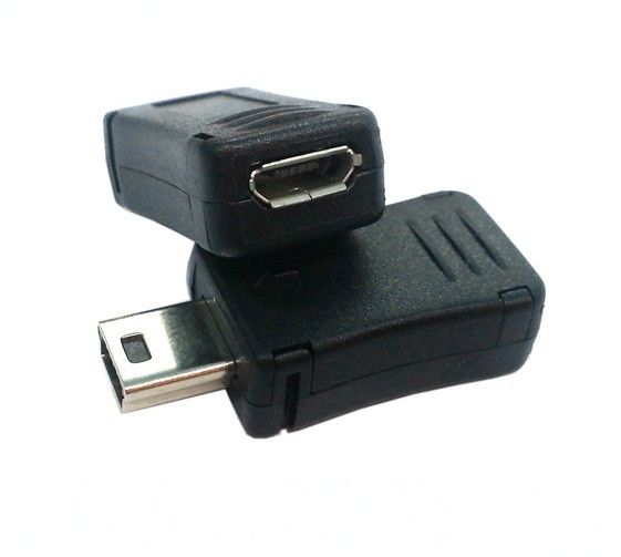 A-USB-MMCFM: USB Mini 5-pin Female to Micro USB Male adapter