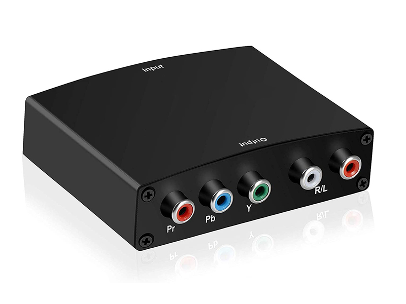 YCH02: HDMI TO Component YPbPr +R/L Audio Video Converter Support 480i/p 576i/p 720p 1080i, 1080P Resolution - Click Image to Close