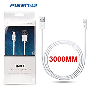 AL02-3000: Pisen Lightning cable,10ft/3m