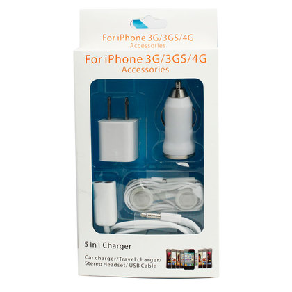 HF-CAB-IPOD-MULTI5: IPhone iPod 5 pcs Charging Kit