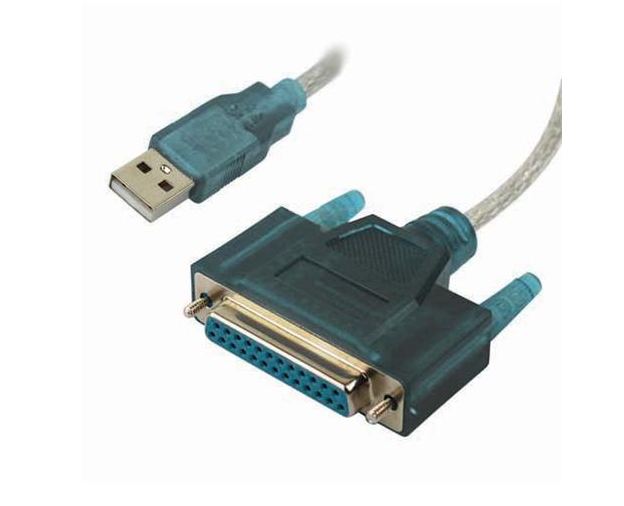 HF-CB-USB2P-A: USB to 25pin Female Parallel Printer Cable, 6 feet