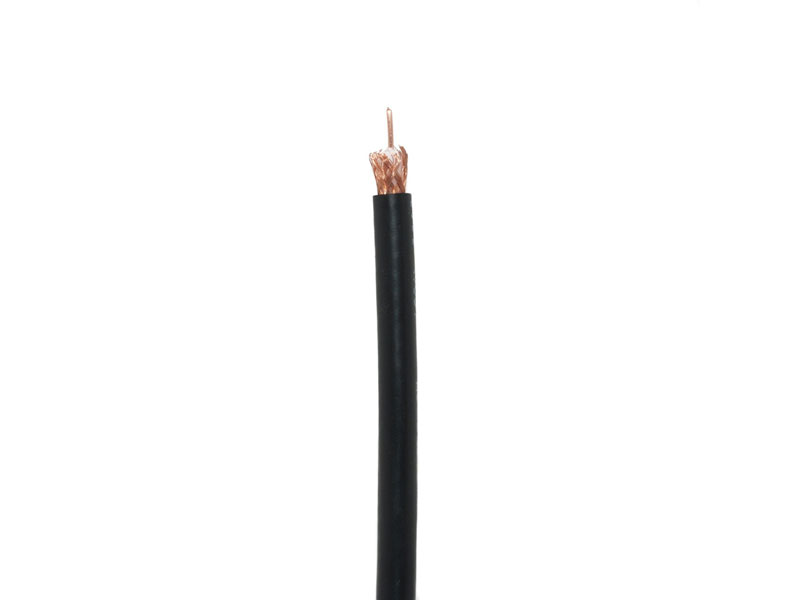 Cab-RG59-1000Ft-95%: RG59 Coaxial Cable,20 AWG Solid Pure Copper,95% Braiding Shield 1000ft