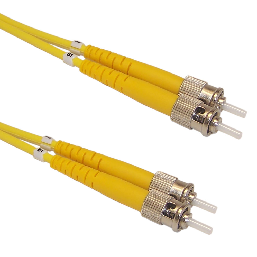 HF-FO-C-STST-2MMï¼š1m(3ft) to 30m(100ft) singlemode duplex ST/ST 9 micron Fiber Cable - 2mm jacket OFNR