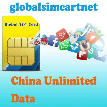 GSC-CN-U: China TRAVELLING INTERNET 4G/LTE GLOBAL SIM CARD Unlimited/ 15 DAYS