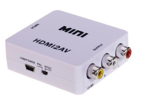 M610: HDMI to AV/CVBS Video Converter/Full HD 1080P/Mini Size