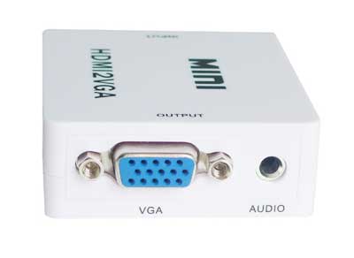 M630: Active HDMI to VGA+PC 3.5mm Audio Converter