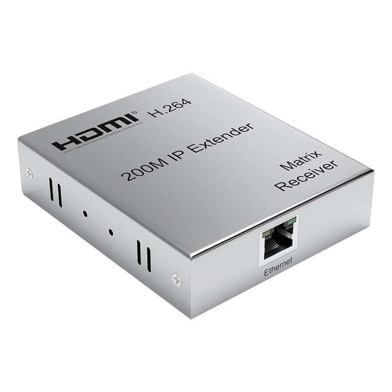 HE200MT-R: 200m Matrix HDMI Over IP CAT5 Extender with IR Receiver Unit Only