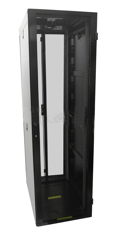 HF-AN2C-42: 42U Server Cabinet with Fan Tray, Black (78.6"H x 23.6"W x 43.4"D)