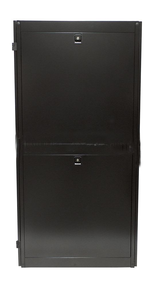 HF-AN2C-42: 42U Server Cabinet with Fan Tray, Black (78.6"H x 23.6"W x 43.4"D) - Click Image to Close