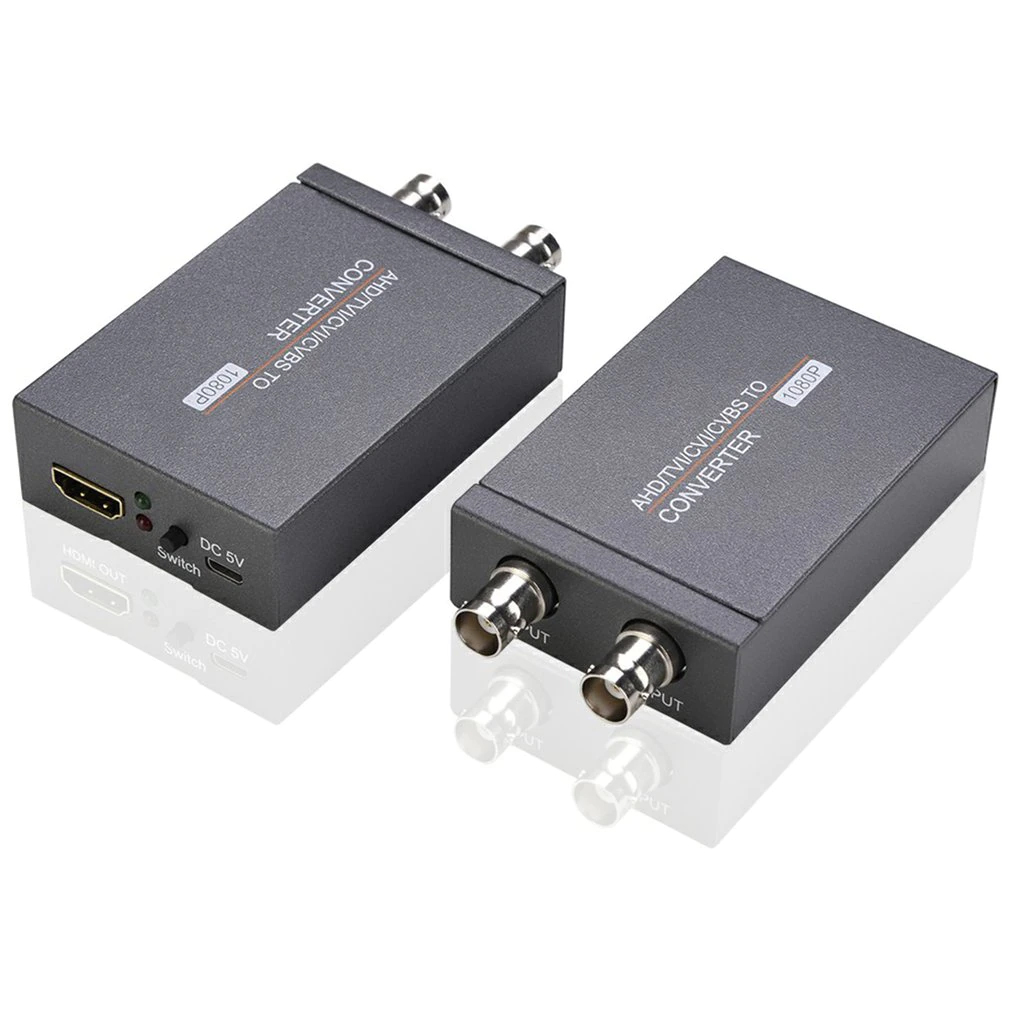 HF-BTTOHC: AHD TVI CVI CVBS CCTV Video to HDMI Converter Adapter HD video signal Convertor