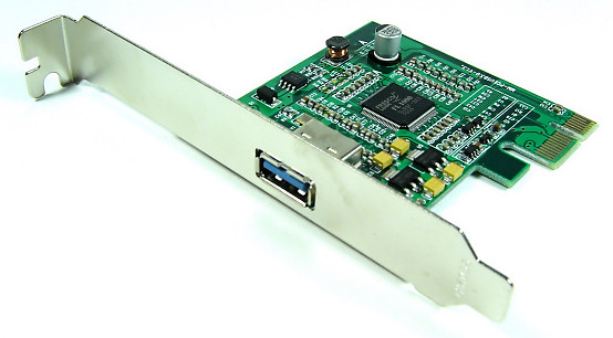 HF-CARD-EP3.0USB:　PCI-E to USB3.0 CARD 1port