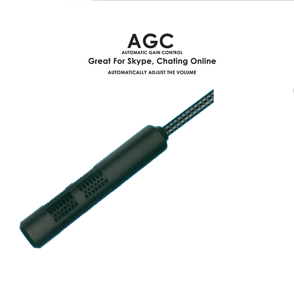 HF-CUMC: USB Microphone PC Computer MIC with Long Cable for Computer/PC/Laptop black