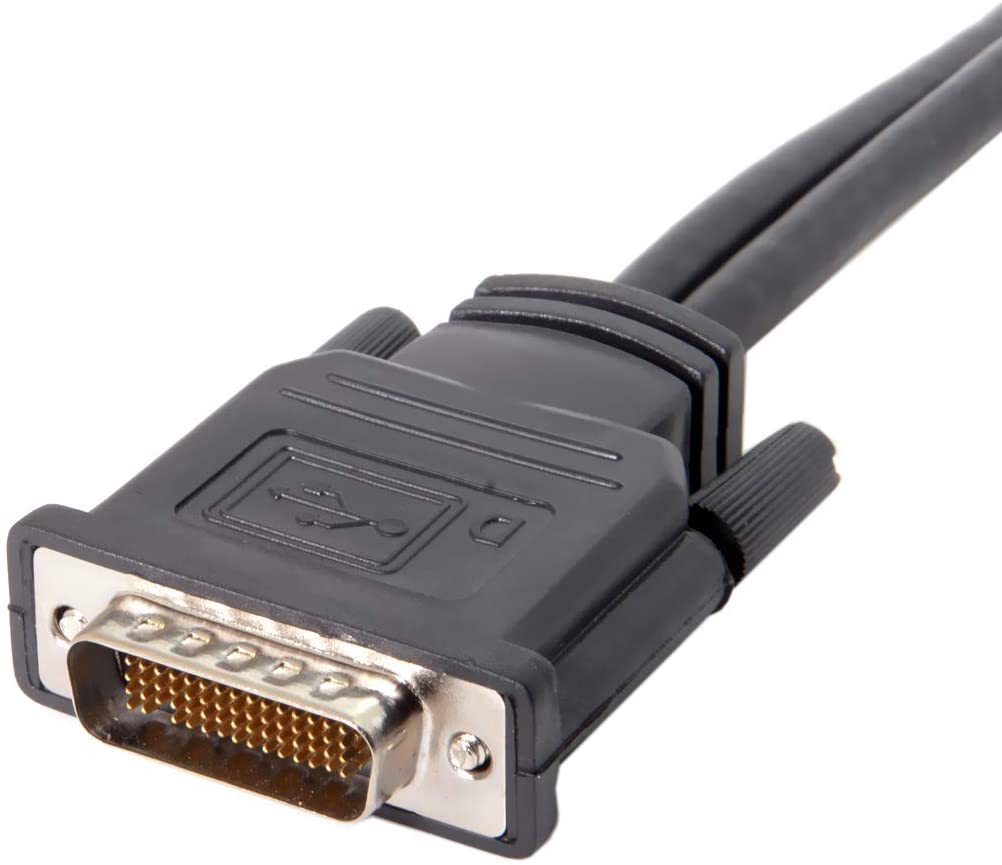 HF-D59V2HDMI: LFH-59 (DMS-59) DVI Male to Dual HDMI Female M/F Splitter Dual View Video Adapter - Click Image to Close