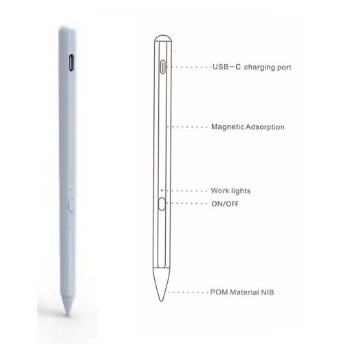 HF-IPADPEN: Active Stylus Pen Compatible for iPad and iPad Pro (2018 and later)