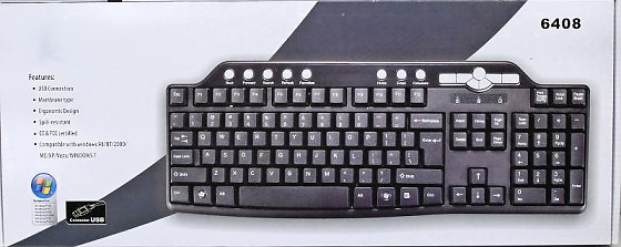 HF-KB-USB-402: USB MultiMedia Keyboard