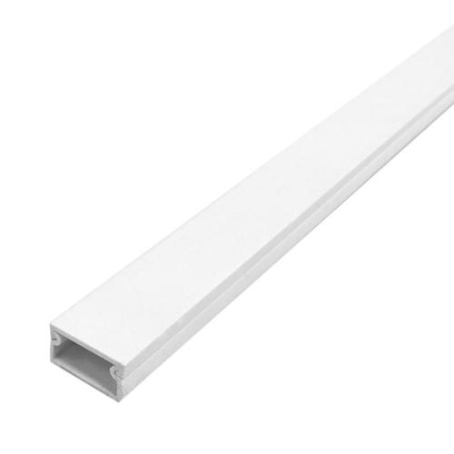 HF-RW-1911-WH: 6ft Raceway 19mm x 11mm with Adhesive Foam Tape/ White