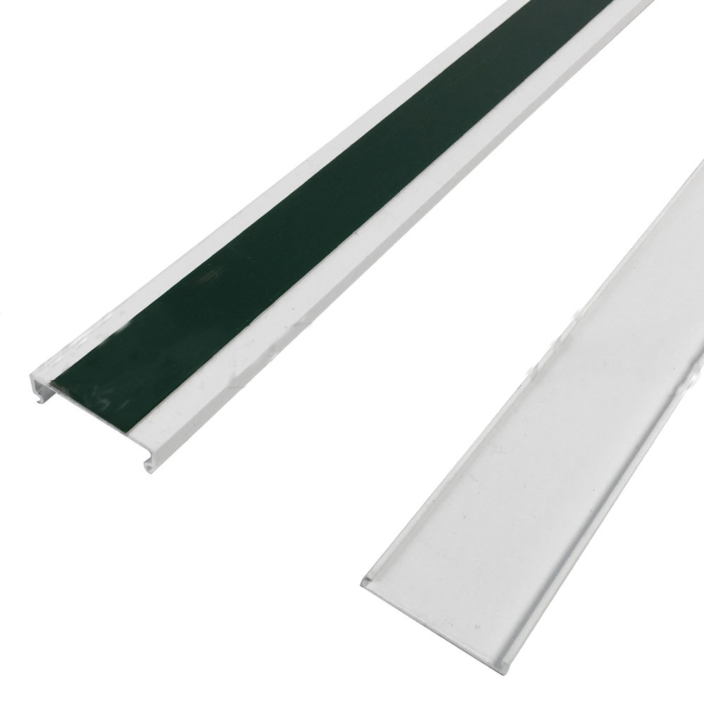 HF-RW-3811-WH: 6ft Raceway 38mm x 11mm with Adhesive Foam Tape White - Click Image to Close