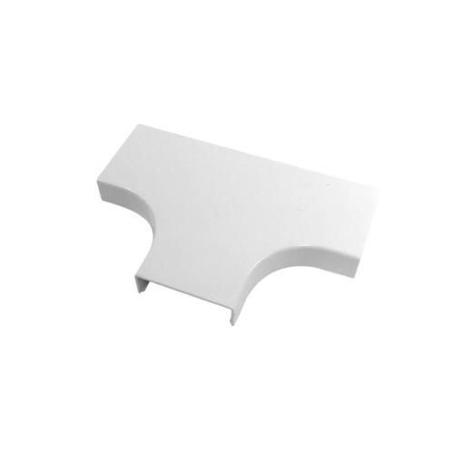 HF-RW-3811T-WH: Tee for 38mm x 11mm Raceway - White