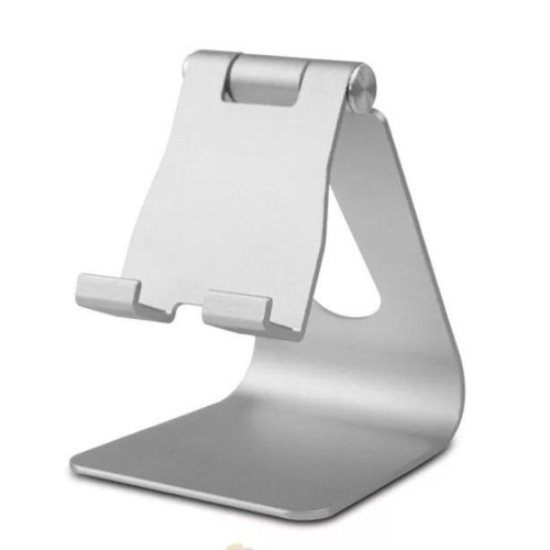 HF-TS15: Multi-Angle Rotatable Aluminum Smartphone and Tablet Desktop Cradle Holder