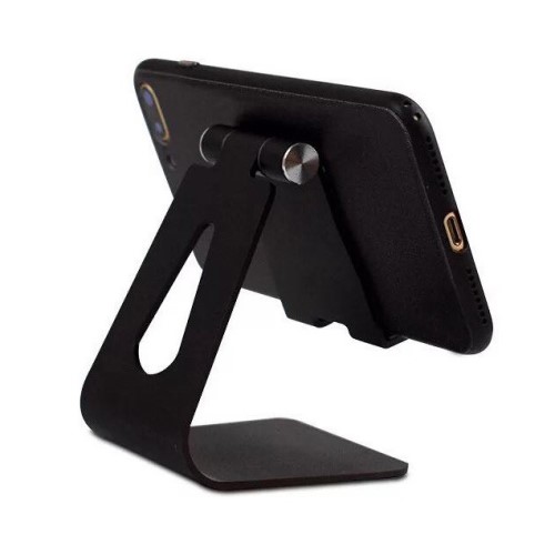 HF-TS15: Multi-Angle Rotatable Aluminum Smartphone and Tablet Desktop Cradle Holder - Click Image to Close