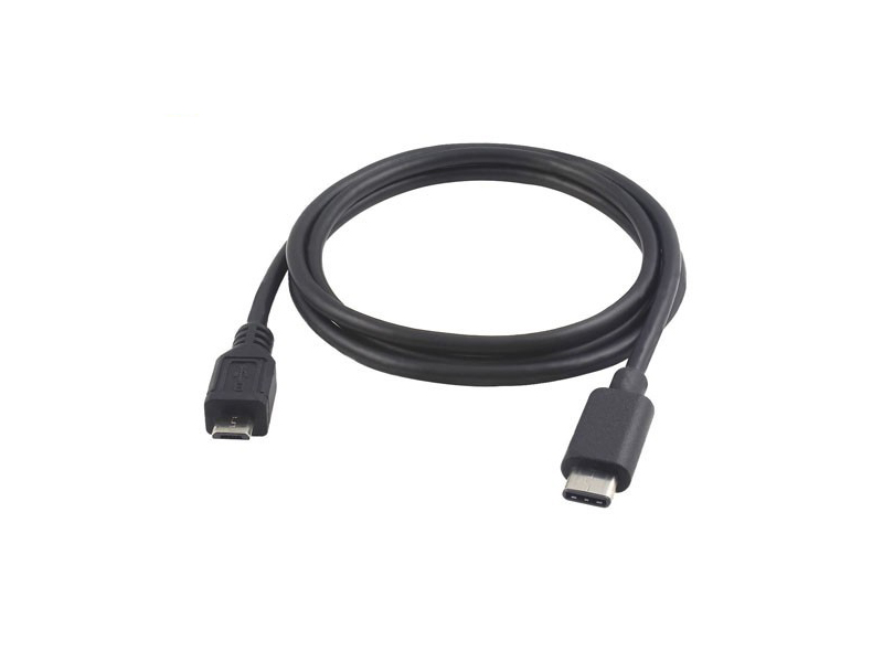 HF-U3CMU-3: USB3.1 Type C Male to Micro 5pin Male USB Data Cable 1ft
