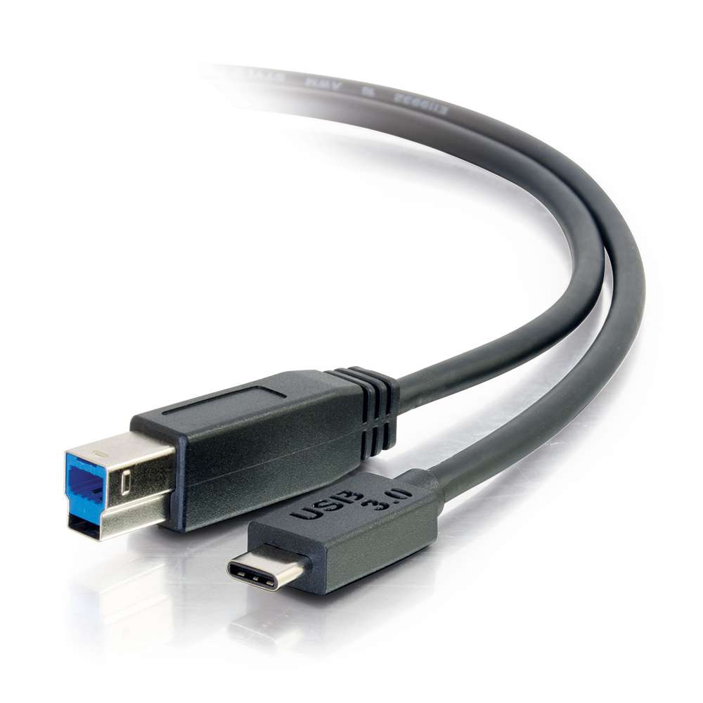 HF-U3CUBMM-3: USB 3.1 Type-C to USB 3.0 B-type M/M Cable 3FT