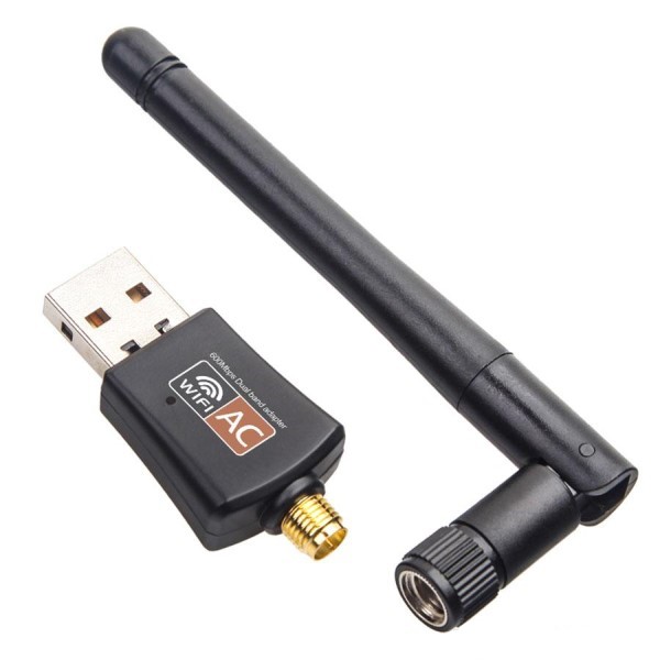 HF-UA600: 600Mbps wireless AC 2.4G+5G Dual Band USB Adaptor with antenna