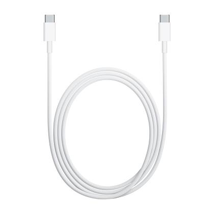 HF-W2MUCUC: USB Type-C to USB Type-C 2.0 Charger Cable - 6-Foot, White