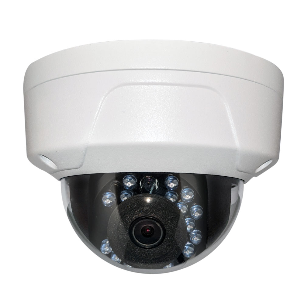 HF-WAC324F-OD-2: 2MP Dome TVI, CVI, AHD, CVBS Camera - 2.8mm Fixed Lens - Smart IR with 20m Range - IP67 Rated - White