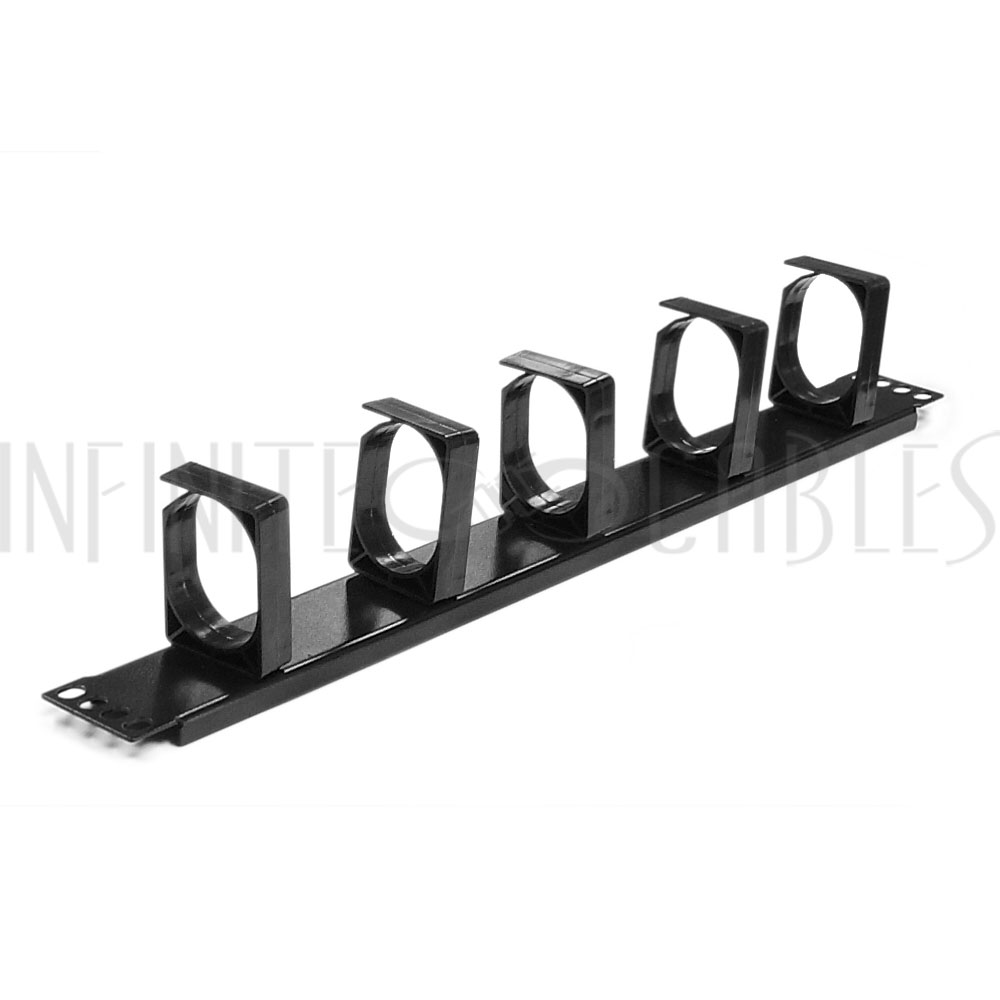 HF-WMBH-1UR: 19 inch Horizontal Cable Management 1U Ring Type - Click Image to Close