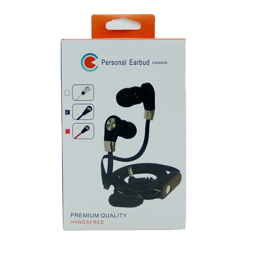 HF-7501: 3.5mm Universal Handfree Headphone with Microphone - Click Image to Close