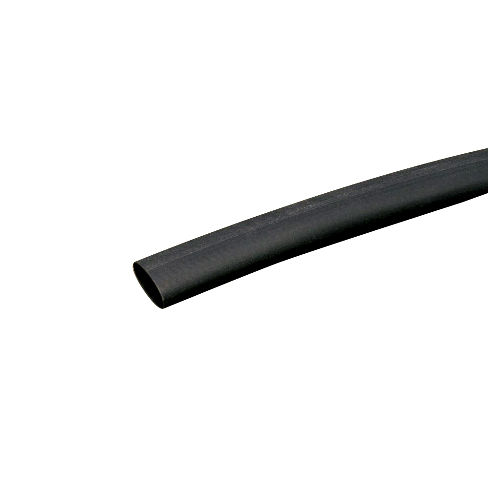 HS-31100-01: 1 inch x 12 inch Adhesive Wall Heat-Shrink 3:1 Ratio Black