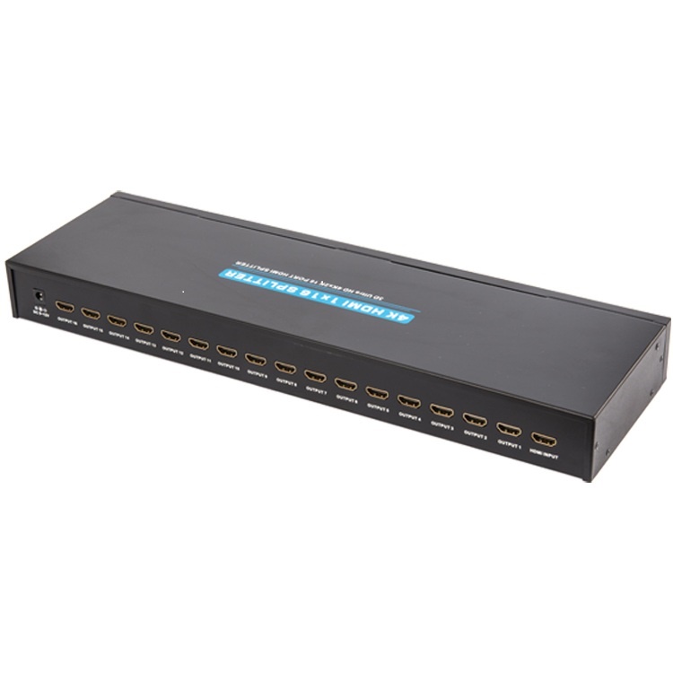 HSP0116A: 16 PORTS HDMI 1.4 SPLITTER WITH FULL 3D AND 4KX2K(340MHZ) - Click Image to Close