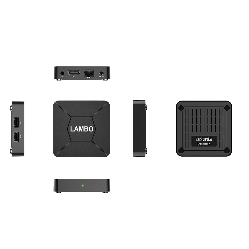 LAMBO Box:Android 10 Dual Band 5G WIFI 2GB Ram 16GB ROM 4K - Click Image to Close