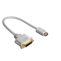 Mini DVI M to DVI F, 15 cm cable adapter